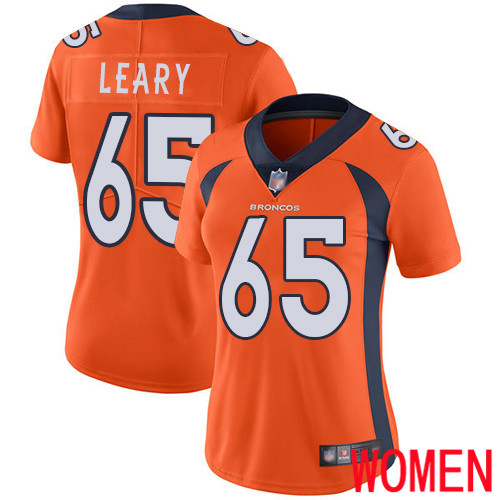 Women Denver Broncos #65 Ronald Leary Navy Blue Alternate Vapor Untouchable Limited Player Football NFL Jersey